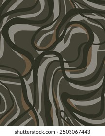 textile design with nice abstract lines pattern image