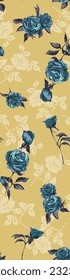 diseño textil con imagen de patrón de flor rosa