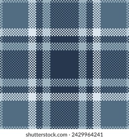 Textile design of textured plaid. Checkered fabric pattern tartan for shirt, dress, suit, wrapping paper print, invitation and gift card.