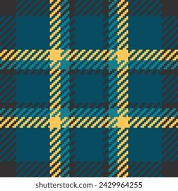 Textile design of textured plaid. Checkered fabric pattern tartan for shirt, dress, suit, wrapping paper print, invitation and gift card.