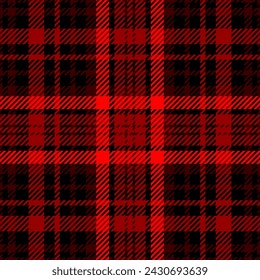 Textile design of textured plaid. Checkered fabric pattern tartan for shirt, dress, suit, wrapping paper print, invitation and gift card.