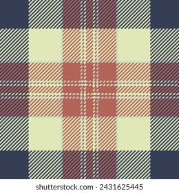 Textile design of textured plaid. Checkered fabric pattern tartan for shirt, dress, suit, wrapping paper print, invitation and gift card.