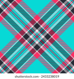Textile design of textured plaid. Checkered fabric pattern tartan for shirt, dress, suit, wrapping paper print, invitation and gift card.