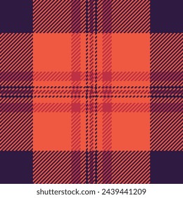 Textile design of textured plaid. Checkered fabric pattern tartan for shirt, dress, suit, wrapping paper print, invitation and gift card.