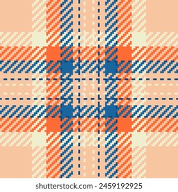 Textiles Design von texturierten Plaid. Kariertes Stoffmuster Muster für Hemd, Kleid, Anzug, Wickelpapier-Print, Einladung und Geschenkkarte.