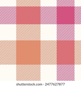 Textile design of textured plaid. Checkered fabric pattern swatch for shirt, dress, suit, wrapping paper print, invitation and gift card.