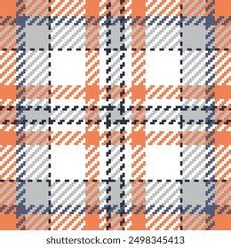 Textile design of textured plaid. Checkered fabric pattern swatch for shirt, dress, suit, wrapping paper print, invitation and gift card.
