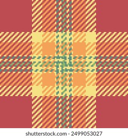 Textile design of textured plaid. Checkered fabric pattern swatch for shirt, dress, suit, wrapping paper print, invitation and gift card.