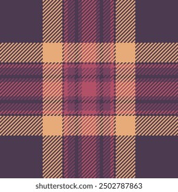 Textile design of textured plaid. Checkered fabric pattern swatch for shirt, dress, suit, wrapping paper print, invitation and gift card.