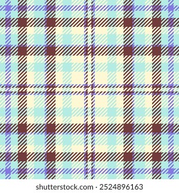 Textile design of textured plaid. Checkered fabric pattern swatch for shirt, dress, suit, wrapping paper print, invitation and gift card.