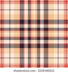 Textile design of textured plaid. Checkered fabric pattern swatch for shirt, dress, suit, wrapping paper print, invitation and gift card.