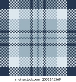 Textile design of textured plaid. Checkered fabric pattern swatch for shirt, dress, suit, wrapping paper print, invitation and gift card.