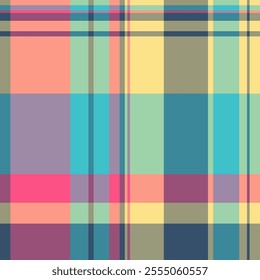 Textile design of textured plaid. Checkered fabric pattern swatch for shirt, dress, suit, wrapping paper print, invitation and gift card.