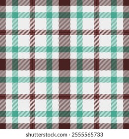 Textile design of textured plaid. Checkered fabric pattern swatch for shirt, dress, suit, wrapping paper print, invitation and gift card.