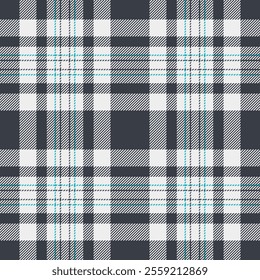 Textile design of textured plaid. Checkered fabric pattern swatch for shirt, dress, suit, wrapping paper print, invitation and gift card.