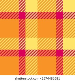 Textile design of textured plaid. Checkered fabric pattern swatch for shirt, dress, suit, wrapping paper print, invitation and gift card.