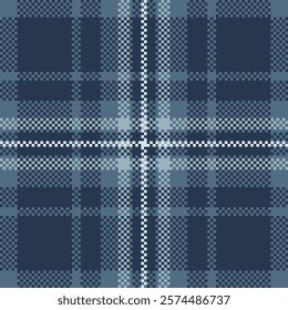 Textile design of textured plaid. Checkered fabric pattern swatch for shirt, dress, suit, wrapping paper print, invitation and gift card.