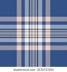 Textile design of textured plaid. Checkered fabric pattern swatch for shirt, dress, suit, wrapping paper print, invitation and gift card.