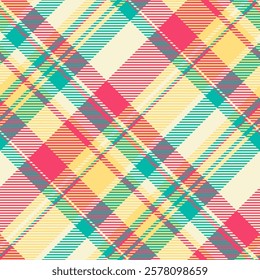 Textile design of textured plaid. Checkered fabric pattern swatch for shirt, dress, suit, wrapping paper print, invitation and gift card.