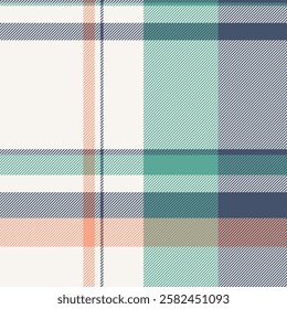 Textile design of textured plaid. Checkered fabric pattern swatch for shirt, dress, suit, wrapping paper print, invitation and gift card.