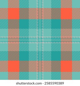 Textile design of textured plaid. Checkered fabric pattern swatch for shirt, dress, suit, wrapping paper print, invitation and gift card.