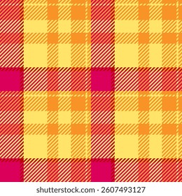 Textile design of textured plaid. Checkered fabric pattern swatch for shirt, dress, suit, wrapping paper print, invitation and gift card.