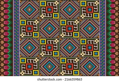 Textile design, wallpaper, and wrapping paper texture with an abstract weathered art deco trellis seamless background tile.