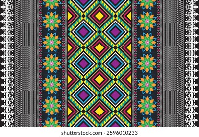 Textile design, wallpaper, and wrapping paper texture with an abstract weathered art deco trellis seamless background tile.
