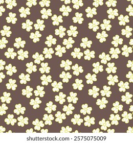 textile design,smalls flower leaves abstract pattern allover repeats seamless pastel color ,fabric wrapper print ,spring summer