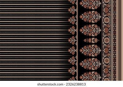 Patrón digital africano textil sin fisuras, arte y fondo abstracto. imprimir en tela.