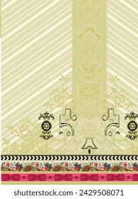 Textile Digital Design Stoff Print Tapete Stock Hemd Design
