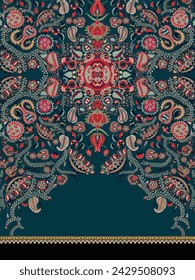 Textil Digital Diseño Tela Imprimir Papel pintado Diseño de camiseta de stock