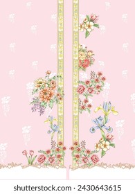 Textile Digital Design Fabric Print Wallpaper Stock shirt design