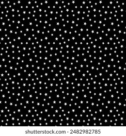 Textile Digital Design Fabric Print Wallpaper Stock shirt design, stars seamless pattern isolated on white background