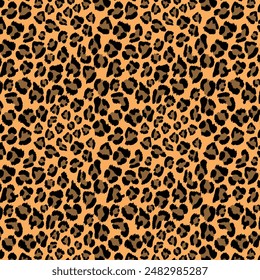 Textile Digital Design Fabric Print Wallpaper Stock shirt design,Seamless leopard vector pattern texture