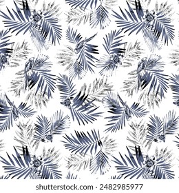 Textil Digital Diseño Tela Imprimir Fondo de pantalla Diseño de la camisa de stock, hoja de forma Abstractas y flor orgánica sin patrón. hojas florales negras patrón geométrico sobre fondo blanco. hojas silueta