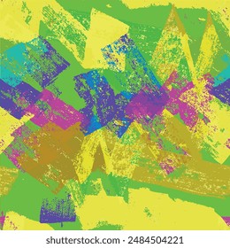 Textile Digital Design Fabric Print Wallpaper Stock shirt design Pattern. Seamless Asian Textile Background. Colorful texture for print design