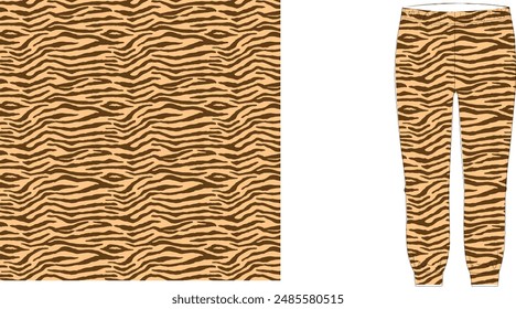 Textil Diseño Digital Tela Imprimir Fondo de pantalla Diseño de camiseta de stock. piel animal abstracta. 