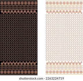 Textile digital design motif pattern decor hand made artwork for women cloth front back duppata print and gift cards wallpapers frame barouqe Paisley ornament  border