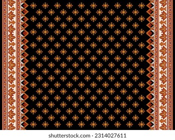 Textile digital design motif pattern New hand drawn tribal art motif elements border design composition wallpapers and gift card 