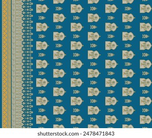 Textile digital design motif pattern décor hand made artwork for women cloth front back and dupatta print elements of frame gift card wallpaper border abstract baroque ornament paisley rugs ethnic etc