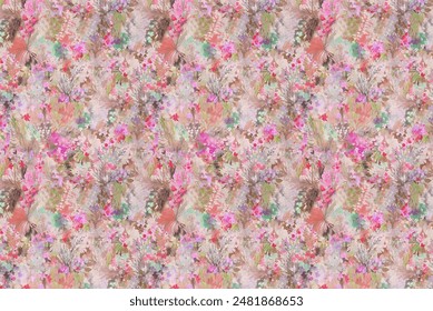 Textile digital design motif pattern hand made artwork suitable for women cloth designs  and dupatta print. Abstract shapes pattern carpet baroque Paisley ornament demask border.