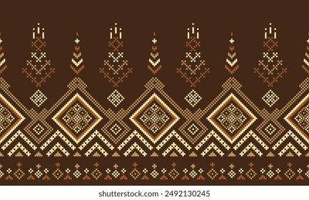 Textile digital design motif pattern ethnic border Mughal paisley abstract shape of baroque geometric ornaments damask suitable for women cloth designs front back and dupata print textile industry.
