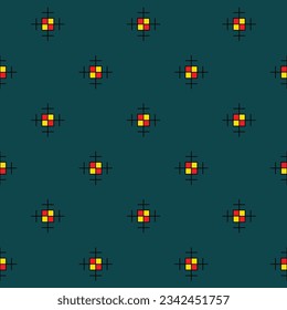 Textile digital design vector for wallpaper shirt saree geomatrical beautifull pattern yellow red and Black with Zinc Background best fashion element
