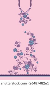 Textile Digital Designs Ethnic borders motifs