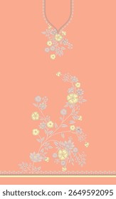 Textile Digital Designs Ethnic borders motifs
