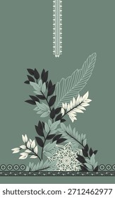 Textile Digital Designs Ethnic borders motifs