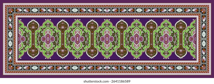 Textile digital ikat ethnic group background design Indiana border classical texture motif flowers retro Daman beautiful and handmade article abstract painting vintage style of damask wallpaper etc.