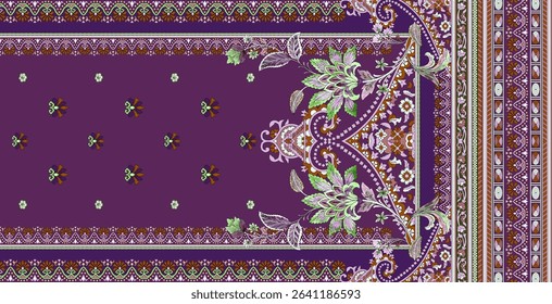 Textile digital ikat ethnic group background design Indiana border classical texture motif flowers retro Daman beautiful and handmade article abstract painting vintage style of damask wallpaper etc.