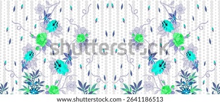 Textile digital ikat ethnic group background design Indiana border classical texture motif flowers retro Daman beautiful and handmade article abstract painting vintage style of damask wallpaper etc.